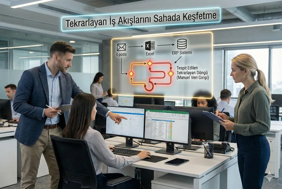 RPA Temelleri: Süreç Haritalandırmadan Otomasyona – Bölüm 3: Tekrarlayan İş Akışlarını Keşfetme Teknikleri